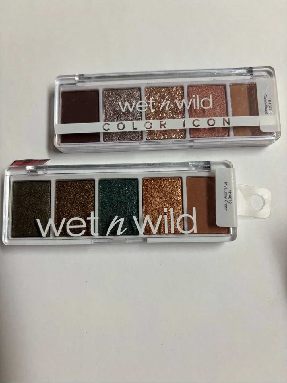 wet n wild Dual Palette Set — Green, Gold, Copper & Rose Tones